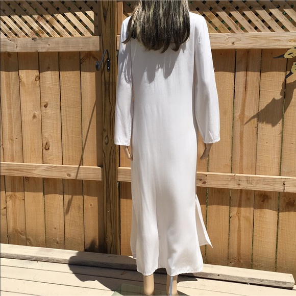 COTTON BLOUSE TOP MAXI  1 left - Picture 8 of 8